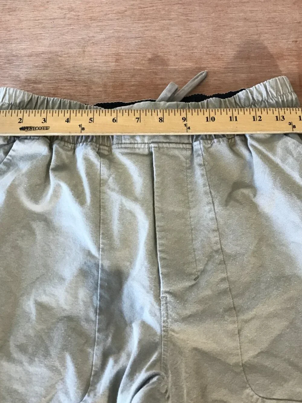 Lululemon ABC Athletic Jogger Men M Brown Mid Rise Zip Pocket Tie Waist Sports